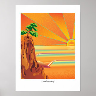 おはよう ポスター