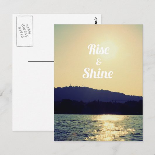 おはよう ポストカード (正面/裏面)