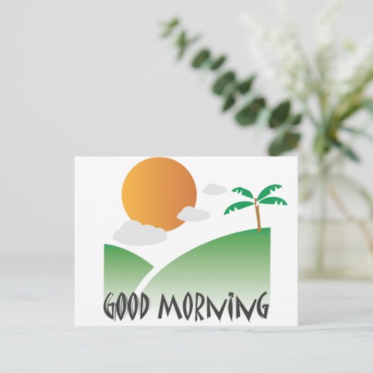 おはよう ポストカード (スタンド正面)