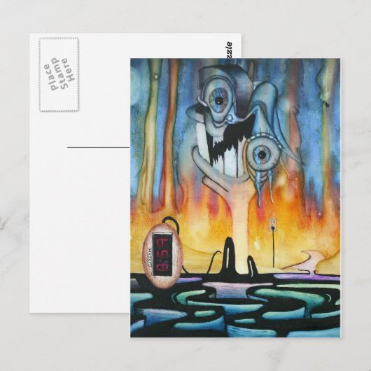 おはよう！ ポストカード (正面/裏面)