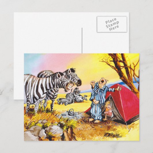 おはよう！ ポストカード (正面/裏面)