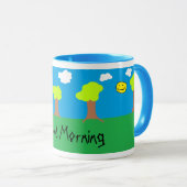 おはよう マグカップ (正面右)