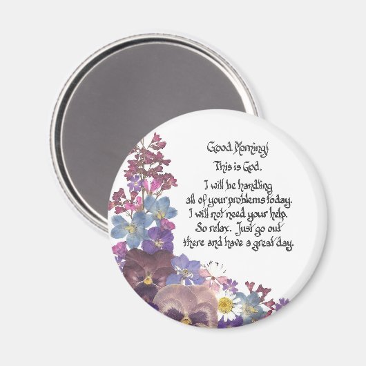 おはよう マグネット (正面/裏面)