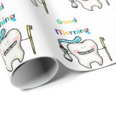 おはよう ラッピングペーパー (ロールコーナー)