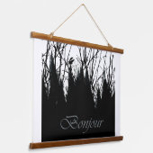 おはよう 吊り下げ型タペストリー (傾斜あり)