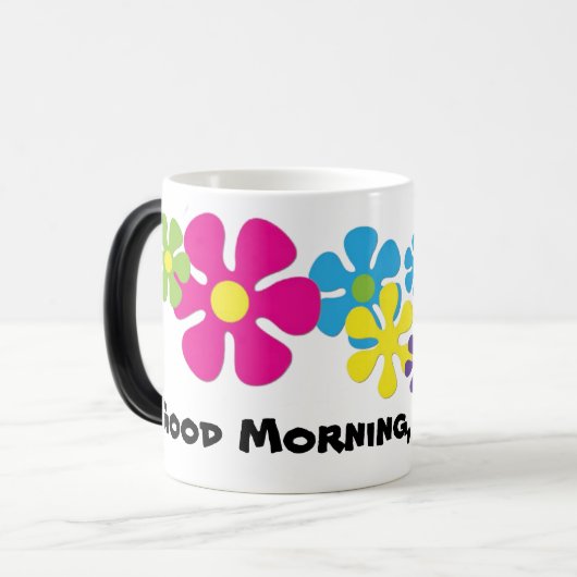 おはよう、日光のコーヒー・マグ モーフィングマグカップ (正面左)