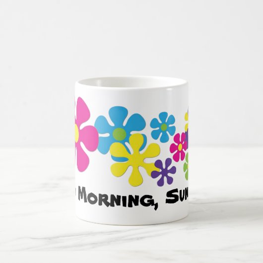 おはよう、日光のコーヒー・マグ モーフィングマグカップ (中央)