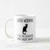 おはよう – 暗殺者が失敗したようだ コーヒーマグカップ (左)