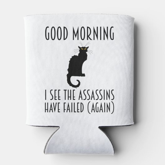 おはよう – 暗殺者が失敗したようだ 缶クーラー (裏面)