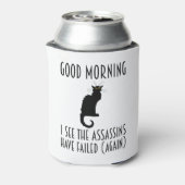 おはよう – 暗殺者が失敗したようだ 缶クーラー (缶裏面)