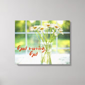 おはよう、神 キャンバスプリント (正面)