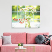 おはよう、神 キャンバスプリント (インサイチュ (リビング))