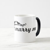 おはよう…私と結婚してくれる？ モーフィングマグカップ (正面右)