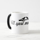 おはよう…私と結婚してくれる？ モーフィングマグカップ (正面左)