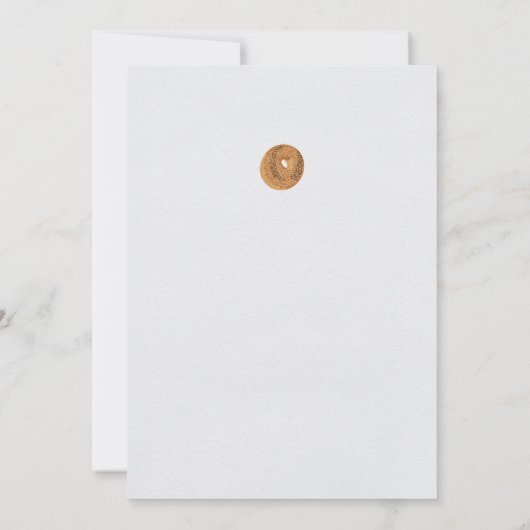 おはよう!誕生日の朝食パーティー 招待状 (裏面)