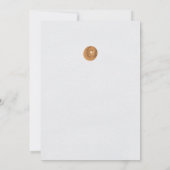 おはよう！誕生日の朝食 招待状 (裏面)