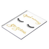 おはよう、豪華なノート ノートブック (左側)