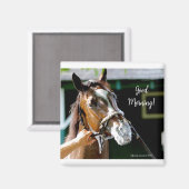 おはよう！馬 マグネット (正面/裏面)