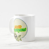 おはよう.JPG コーヒーマグカップ (正面左)
