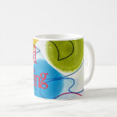 おはよエレガントうございますコーヒーマグ コーヒーマグカップ (正面右)