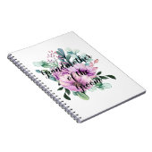 おばあさまの花婿または花嫁パープルさん ノートブック (右側)