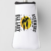 おばあさんが最初の魔女だとしたら ゴルフヘッドカバー (回転90)