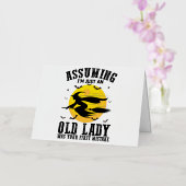 おばあさんが最初の魔女だとしたら 箔シーズンカード (蘭)