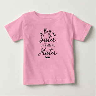 おばあさんのお姉さん、妊娠の明るさ ベビーTシャツ