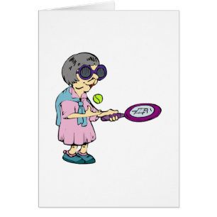 おばあさんのテニス