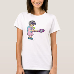 おばあさんのテニス Tシャツ