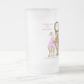 おばあさんの一晩中ちょうどTalkinのアメリカのマグ フロストグラスビールジョッキ (中央)