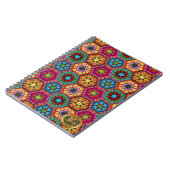 おばあさんの正方形のノート ノートブック (左側)