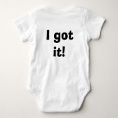 おばあさんへ行くこと ベビーボディスーツ (裏面)