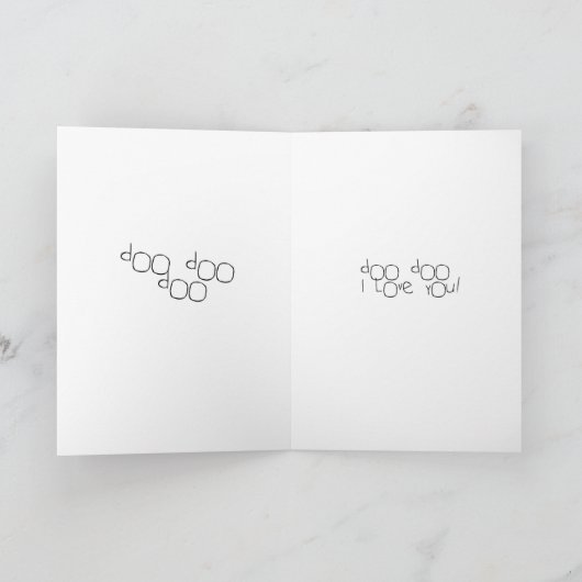 おばあさんサメのカード、おばあさんへのカード、ベイビーサメ カード (内部)