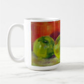 おばあさんスミスのアップルパイのレシピのマグ マグカップ (左)