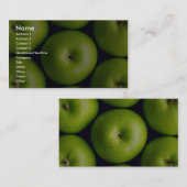 おばあさんスミスりんご 名刺 (正面/裏面)