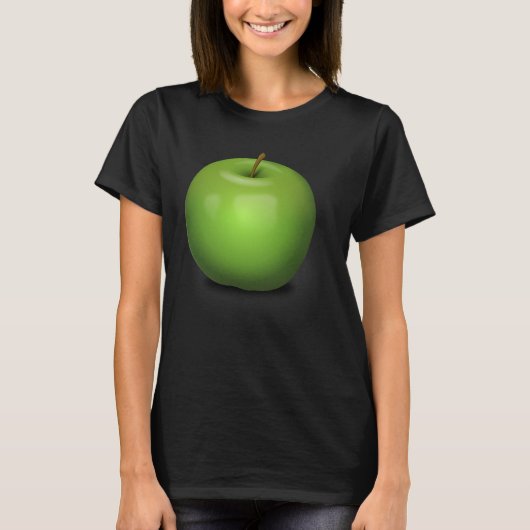 おばあさんスミスAPPLE Tシャツ (正面)