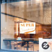 おばあすごいちゃん ウィンドウサイン (カフェ窓)