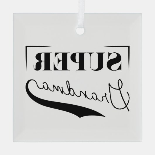 おばあすごいちゃん ガラスオーナメント (裏面)