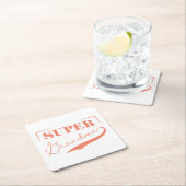 おばあすごいちゃん スクエアペーパーコースター (インサイチュ)