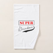 おばあすごいちゃん バスタオルセット (ハンドタオル)