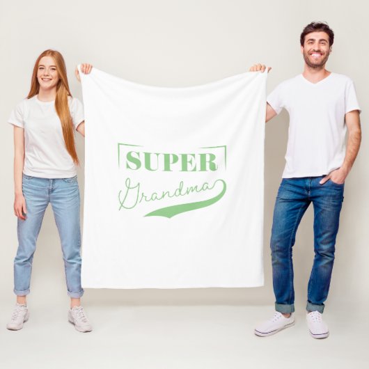 おばあすごいちゃん フリースブランケット (インサイチュ)