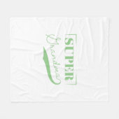 おばあすごいちゃん フリースブランケット (正面(横))