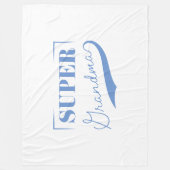 おばあすごいちゃん フリースブランケット (正面)