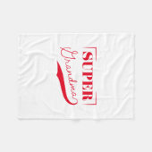 おばあすごいちゃん フリースブランケット (正面(横))