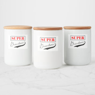 おばあすごいちゃん フードラベル