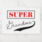 おばあすごいちゃん フードラベル (シングルラベル)