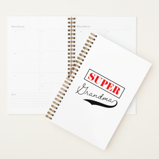 おばあすごいちゃん プランナー手帳 (ディスプレー)