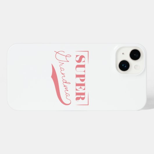 おばあすごいちゃん iPhoneケース (裏面横)