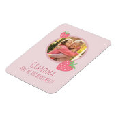 おばあちゃんあなたはのベリ最高のー写真 マグネット (左側)